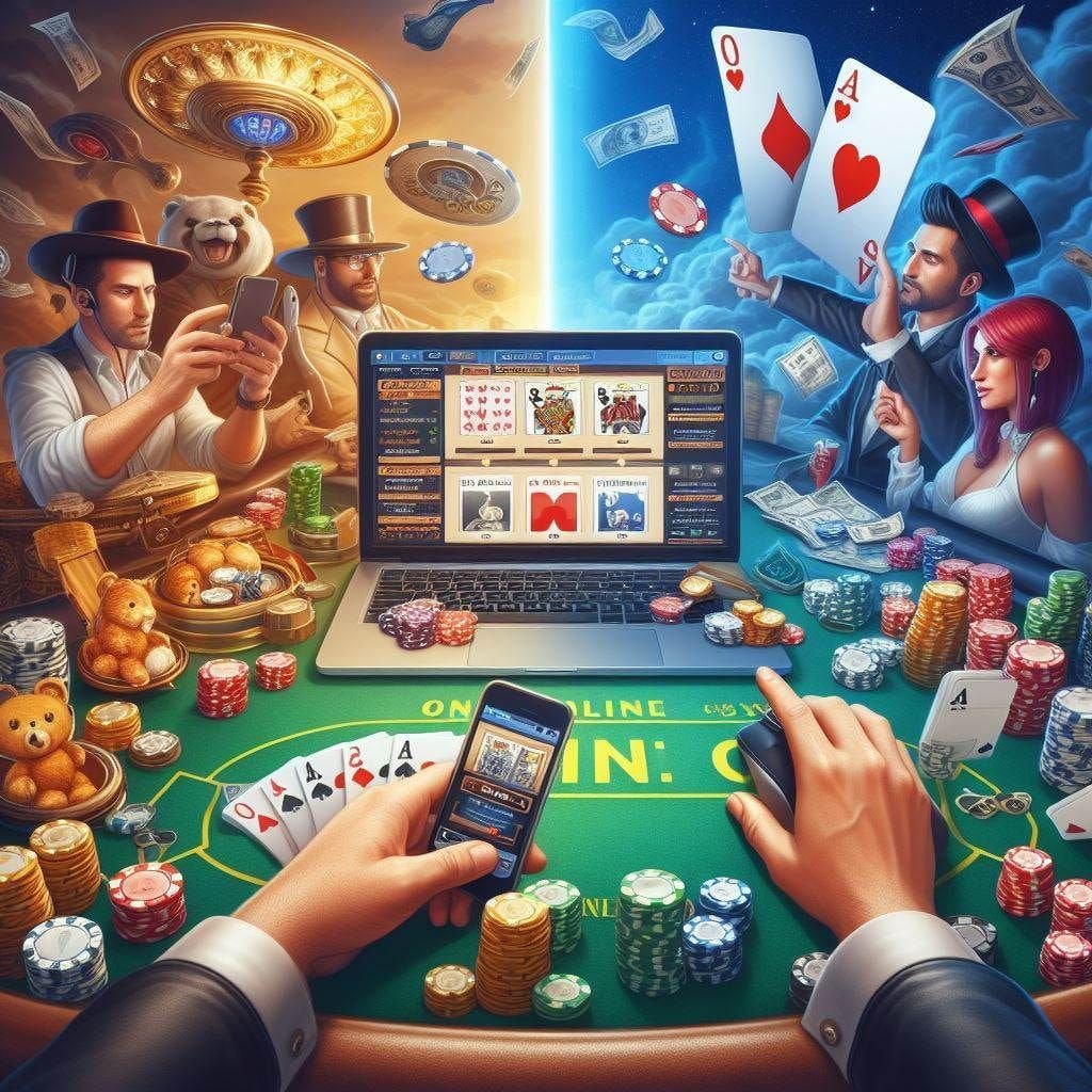 Tampilan platform game online rslot77 di layar ponsel